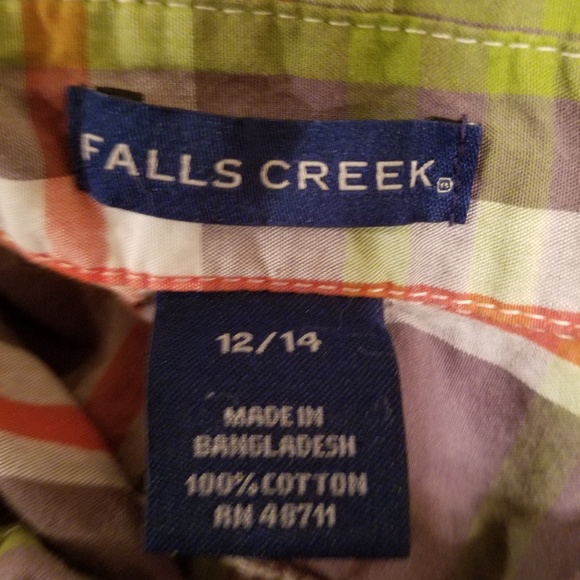 Boys long sleeve button down - Picture 3 of 3